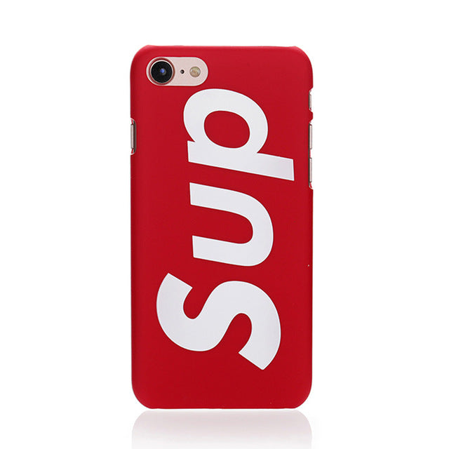 "Sup" Supreme Inspired iPhone Case