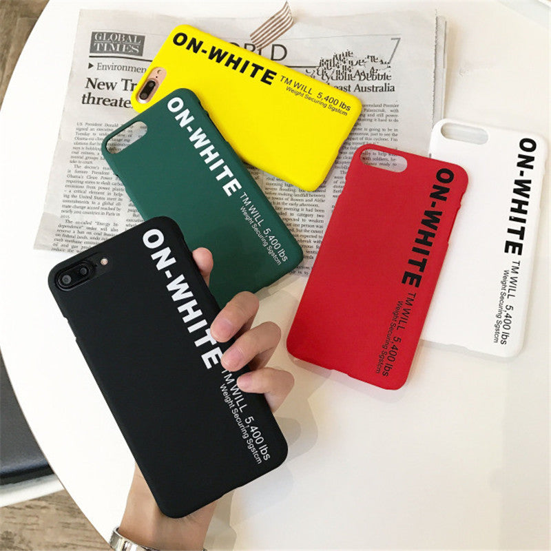 OFF WHITE Inspired iPhone Case