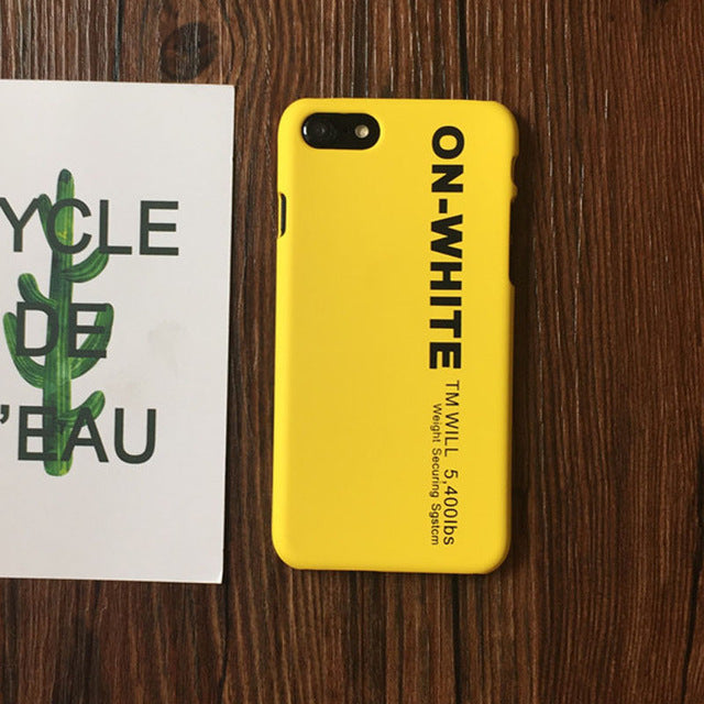 OFF WHITE Inspired iPhone Case