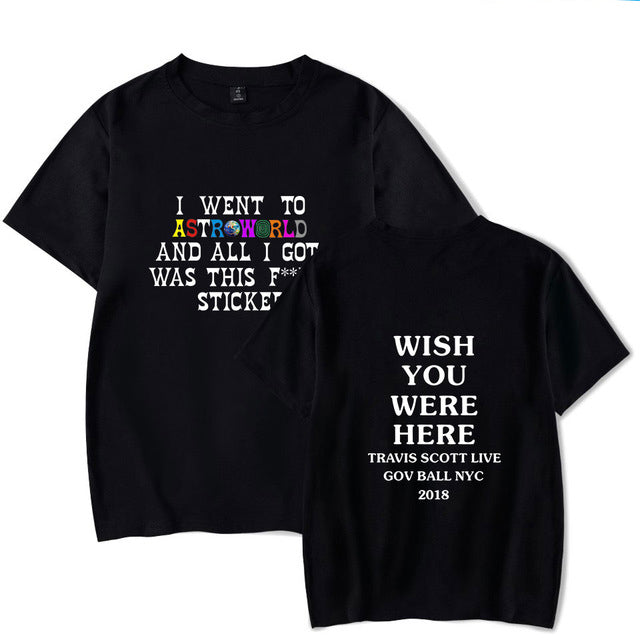ASTROWORLD WISH YOU WERE HERE TEE