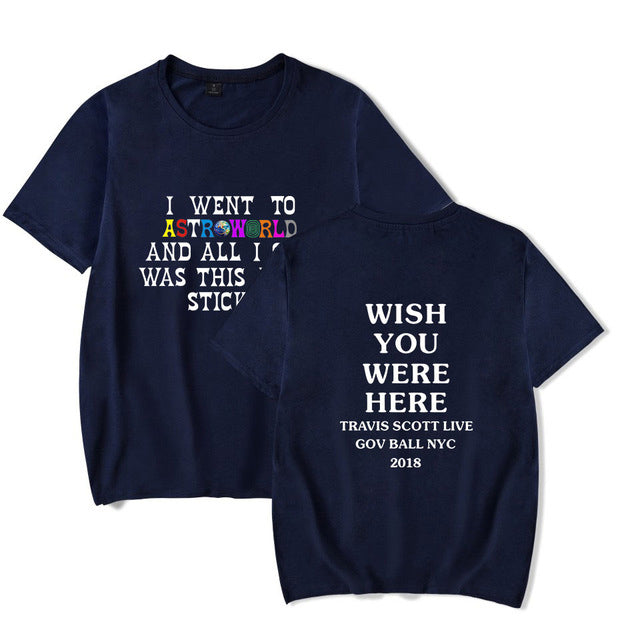 ASTROWORLD WISH YOU WERE HERE TEE